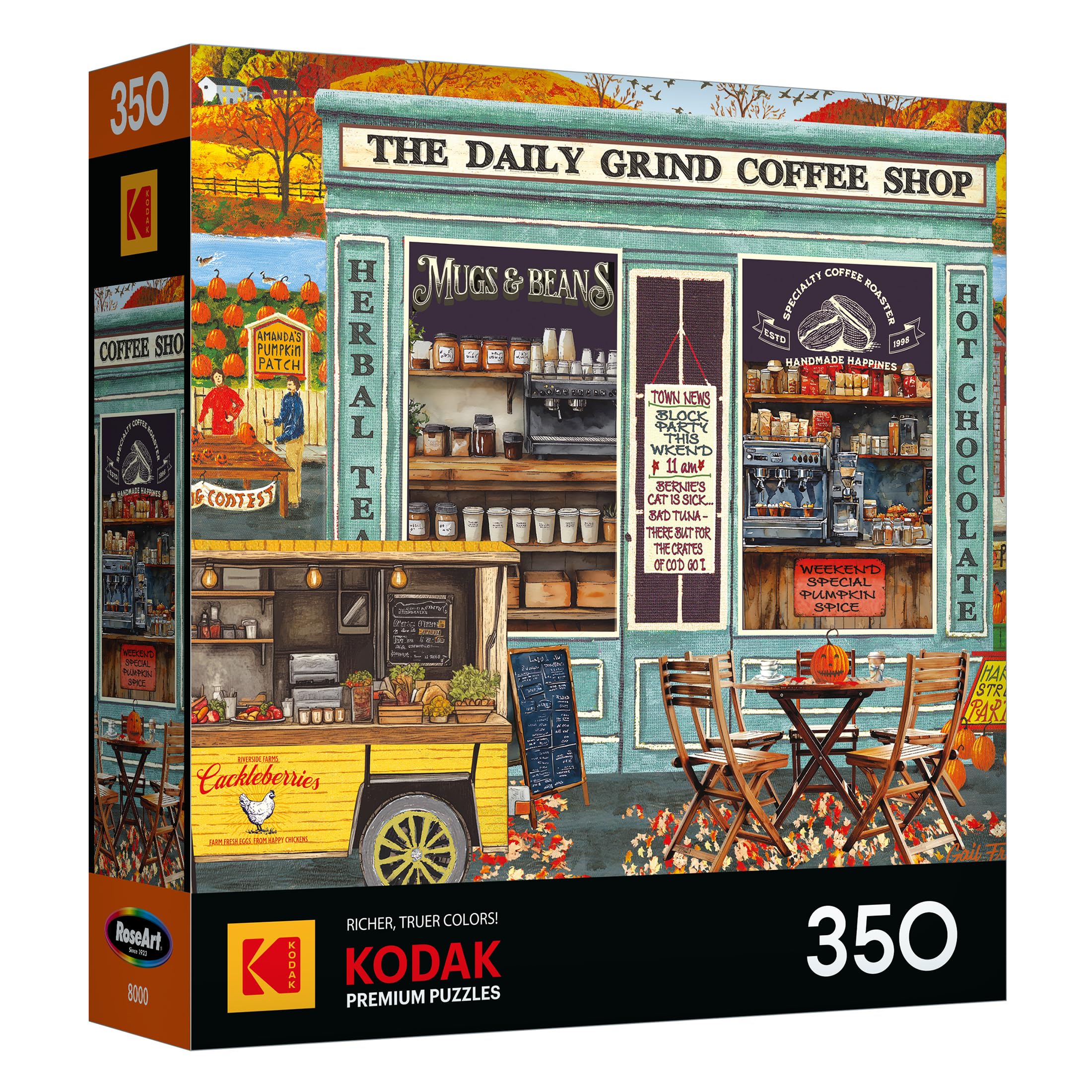 Amazon.com: RoseArt - Kodak Premium - The Daily Grind Coffee Shop
